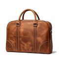 The Bjorn Leather Laptop Bag | Vintage Leather Briefcase - Curious Cart