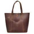 The Taavi Tote | Handcrafted Leather Tote Bag - Curious Cart