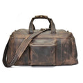 The Colden Duffle Bag | Large Capacity Leather Weekender - Curious Cart