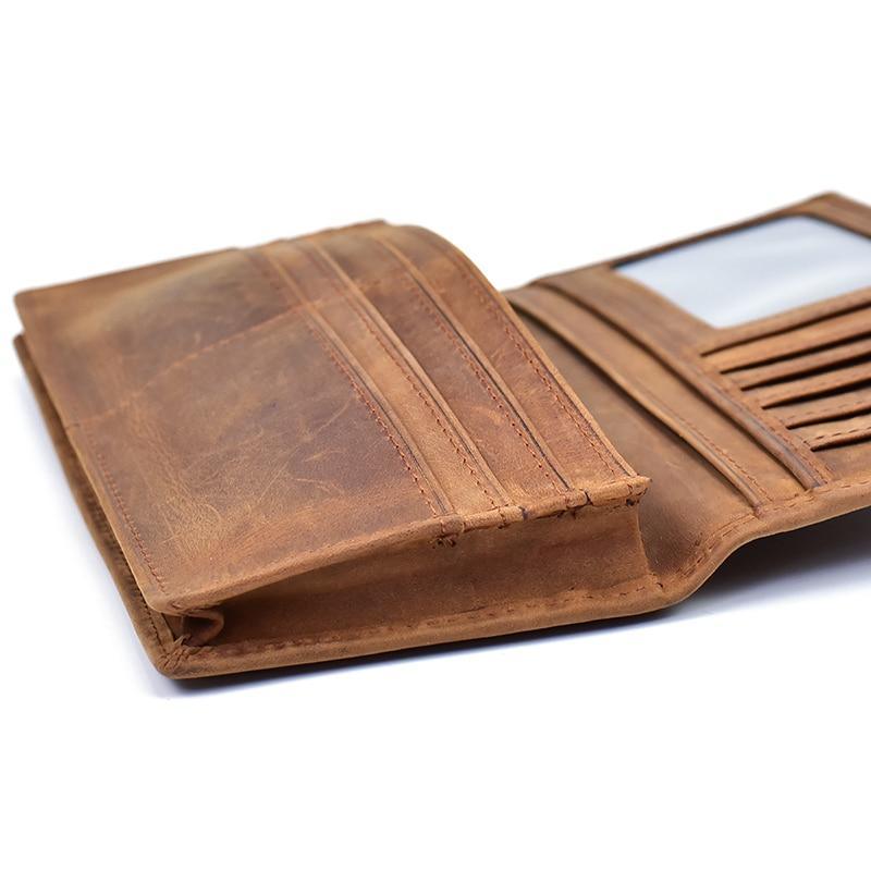 The Pathfinder Bifold Wallet | Genuine Leather Pocket Book - Curious Cart