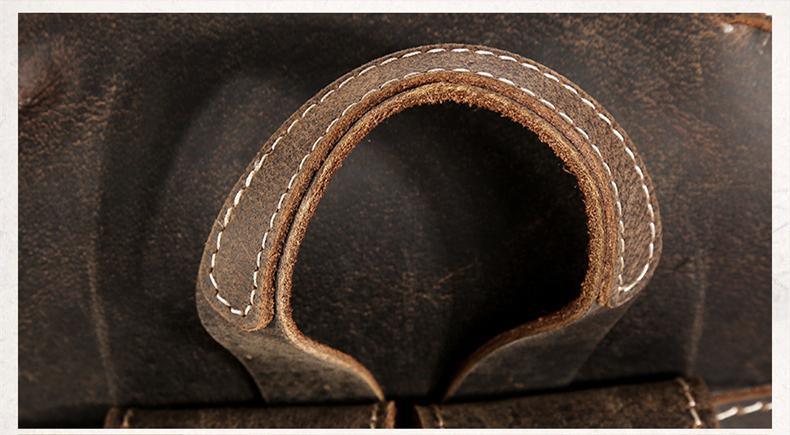 The Thorsen Backpack | Small Handmade Genuine Leather Backpack - Curious Cart