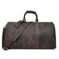 The Bjarke Weekender | Handcrafted Leather Duffle Bag - Curious Cart