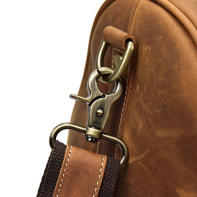 The Bjarke Weekender | Handcrafted Leather Duffle Bag - Curious Cart