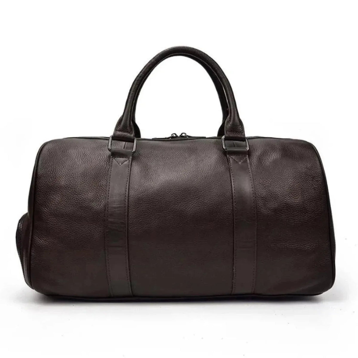 The Endre Weekender | Vintage Leather Duffle Bag - Curious Cart