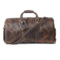 The Dagny Weekender | Large Leather Duffle Bag - Curious Cart