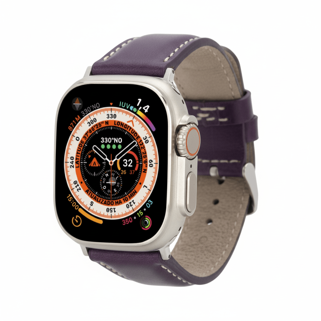 Jackson Leather Bands for Apple Watch 9, Ultra 2 & SE - Curious Cart